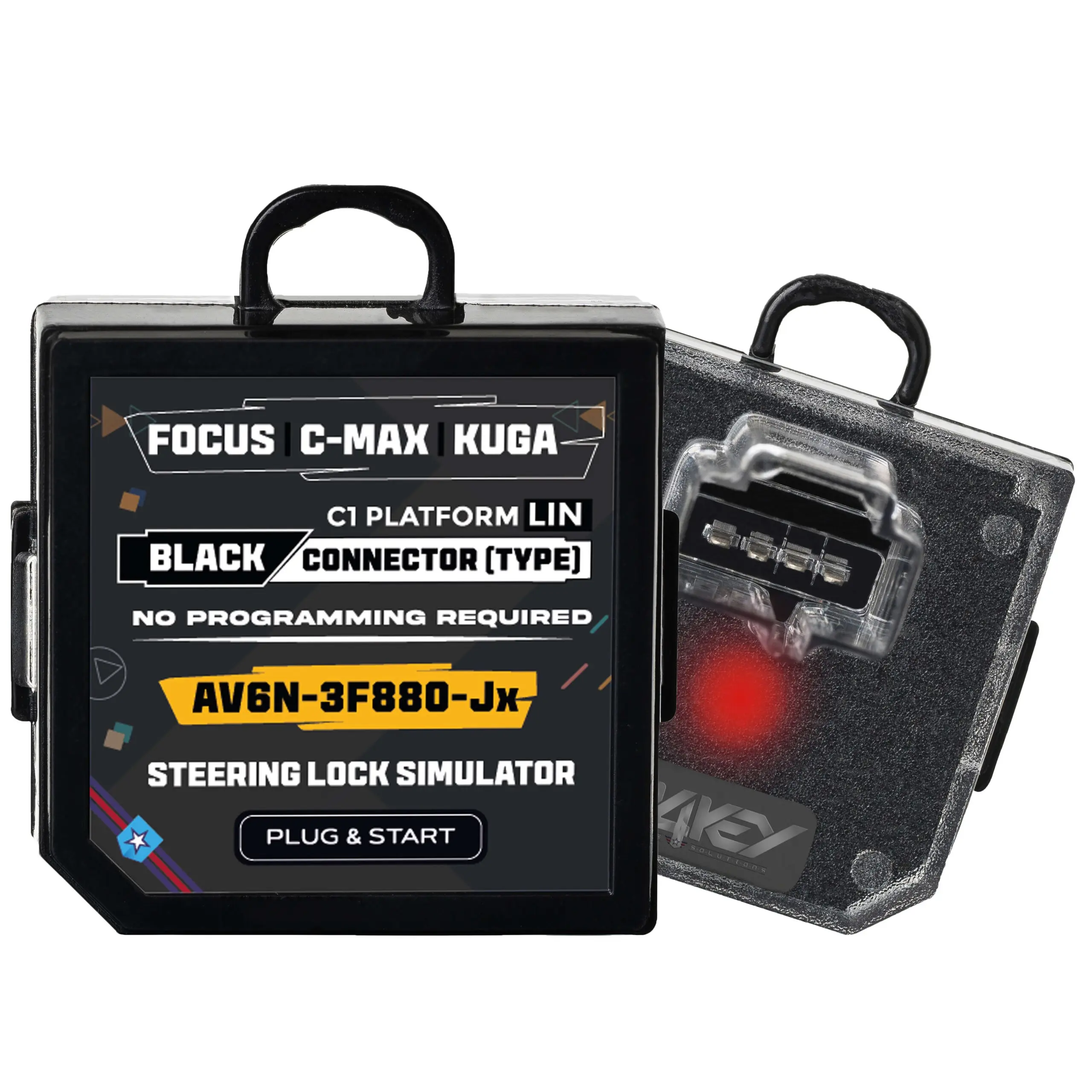 M4Key ESL emulator Ford C1 platform crni utikač